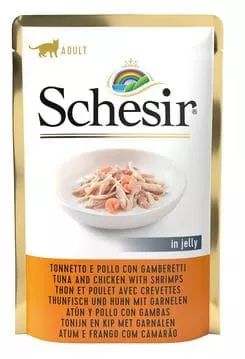 SCHESIR J. Thunf. Huhn&Garnele 85g